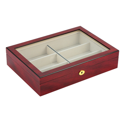 6 Pairs Cherry Wooden Sunglass Box