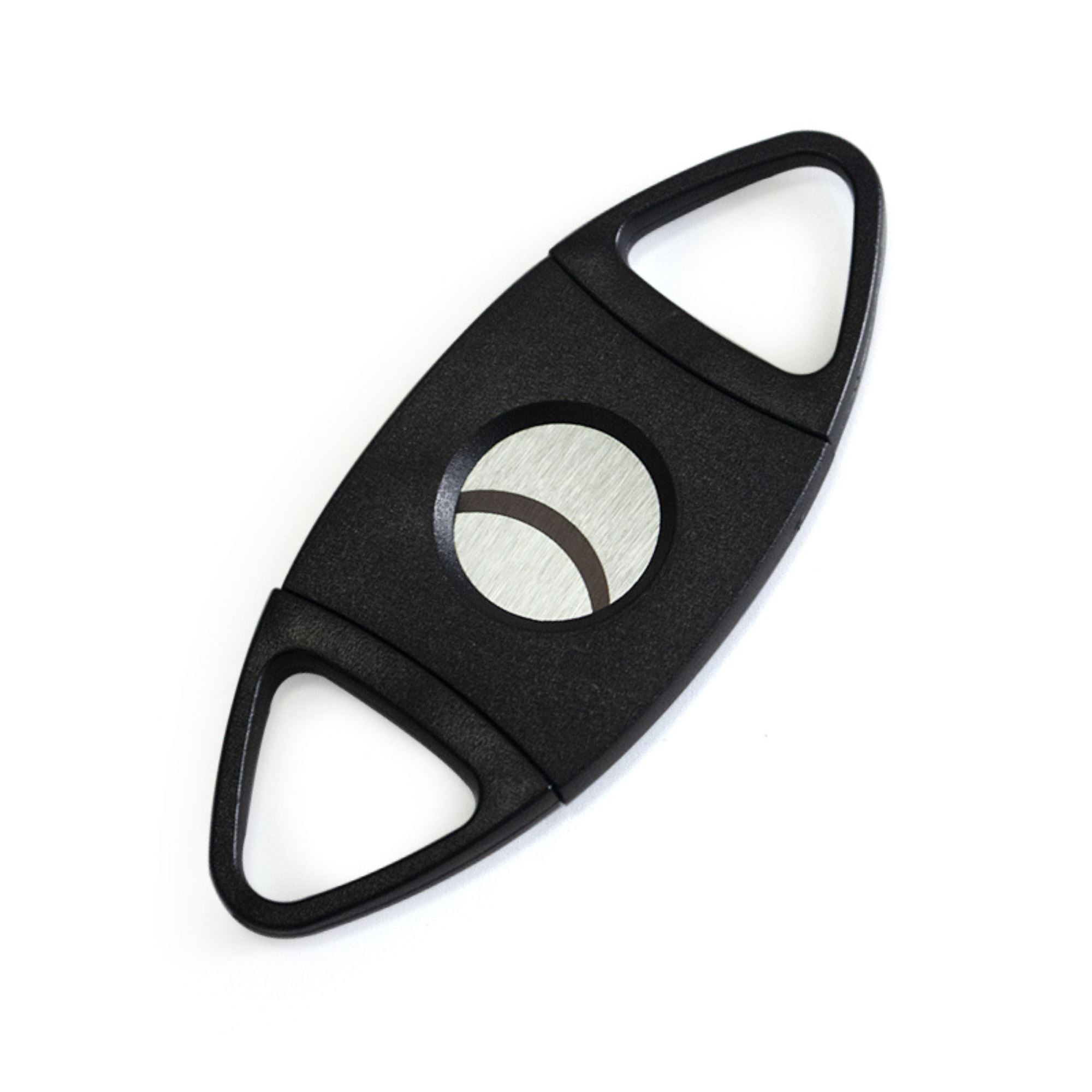 Black Two Finger 54 Ring Gauge Cigar Cutter Cigar Cutter Clinks Australia 