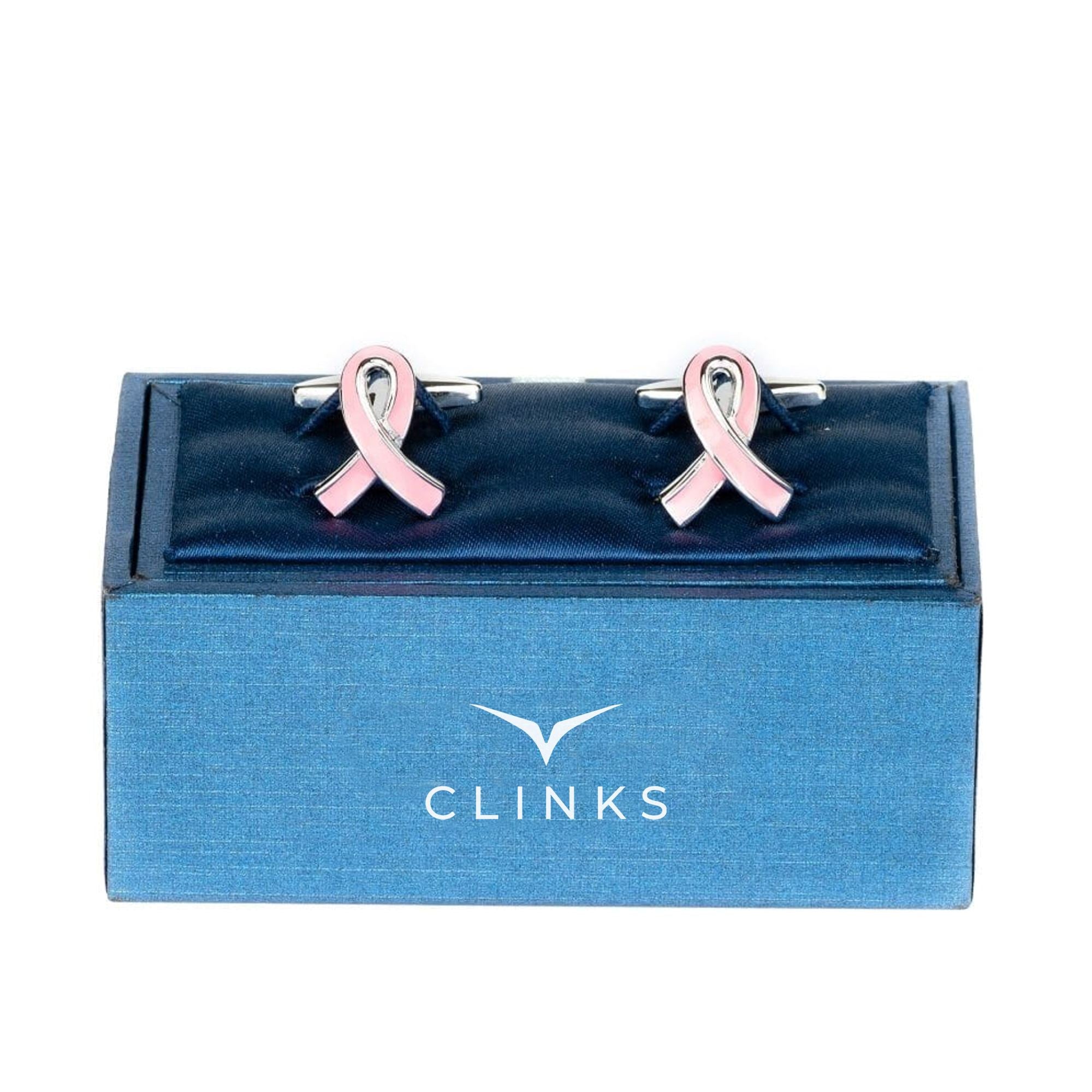 Pink Ribbon Breast Cancer Awareness Cufflinks Novelty Cufflinks Clinks Australia 