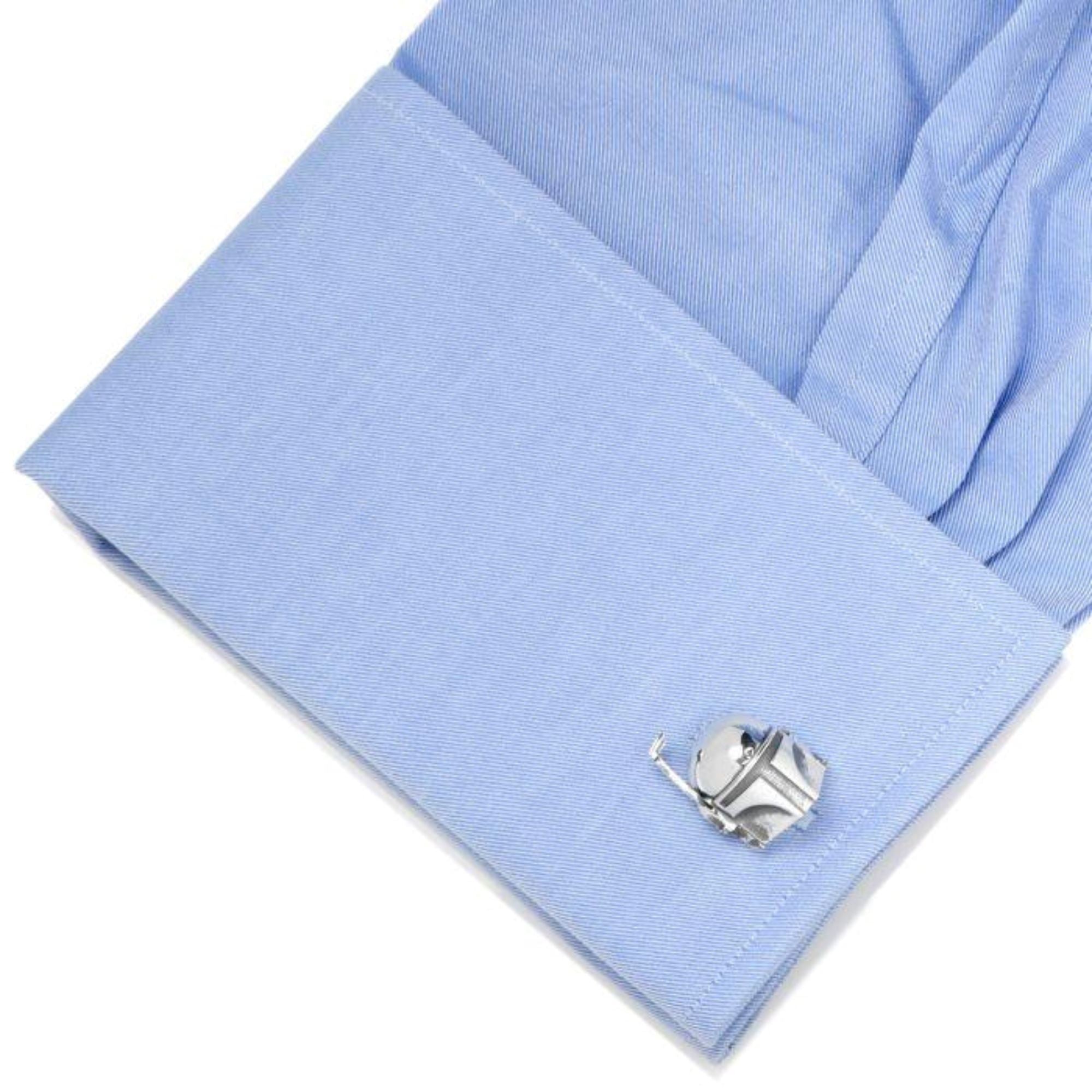 3D Boba Fett Star Wars Cufflinks Novelty Cufflinks Star Wars 