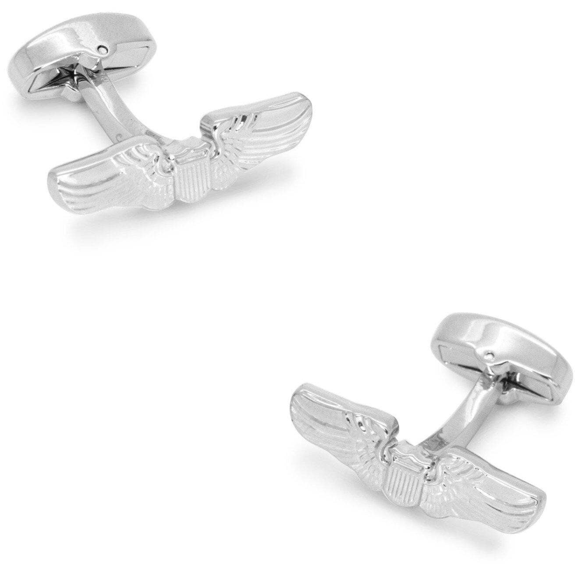 Pilot Wings Aviation Insignia Cufflinks