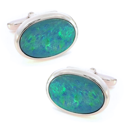 Doublet Opal Cufflinks