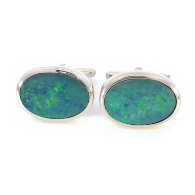 Doublet Opal Cufflinks