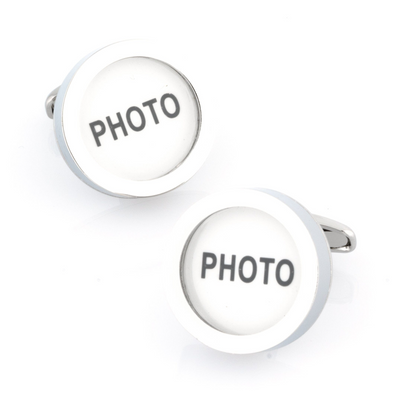 Insert your own Photo DIY Cufflinks