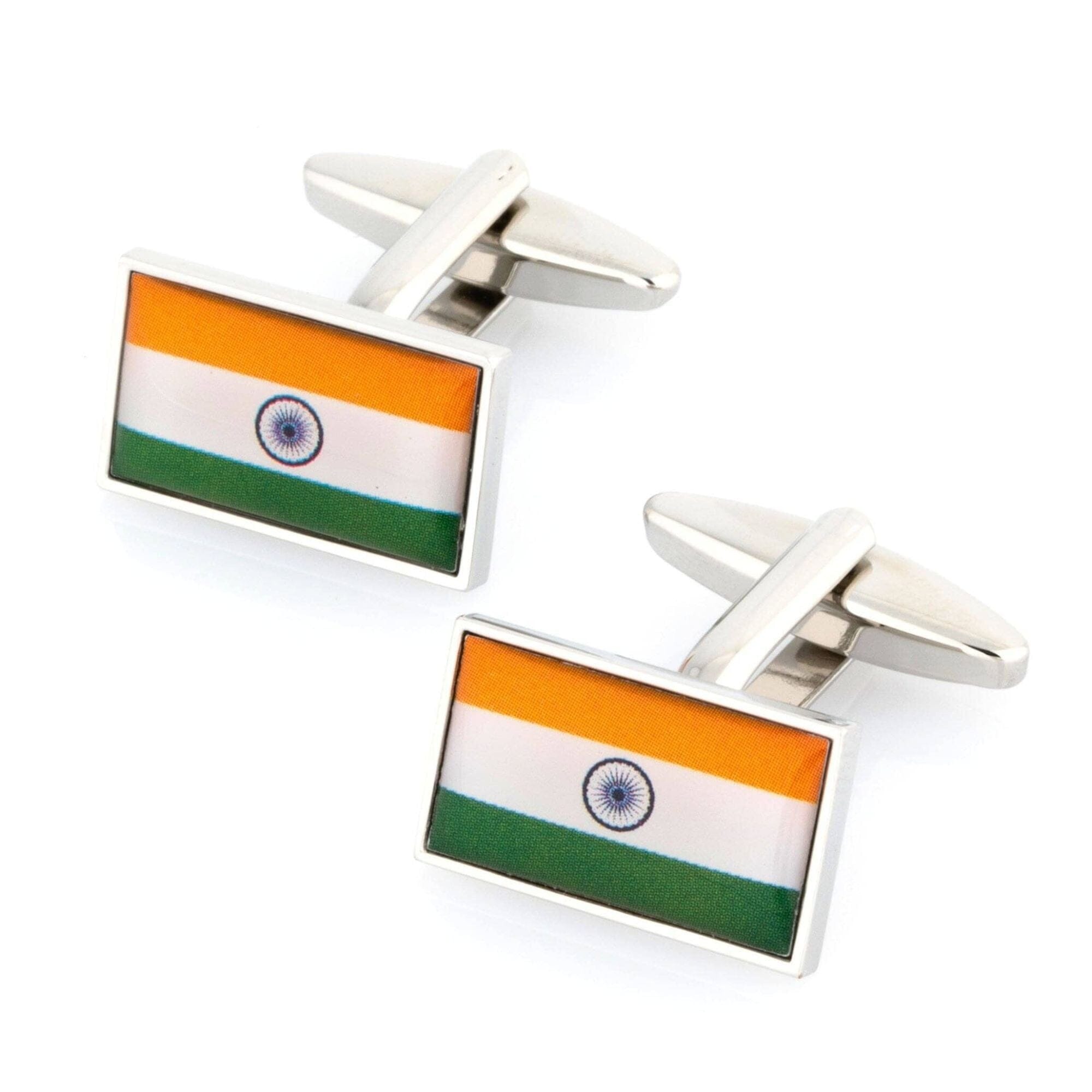 Flag of India - Indian Flag Cufflinks Novelty Cufflinks Clinks Australia Flag of India - Indian Flag Cufflinks 