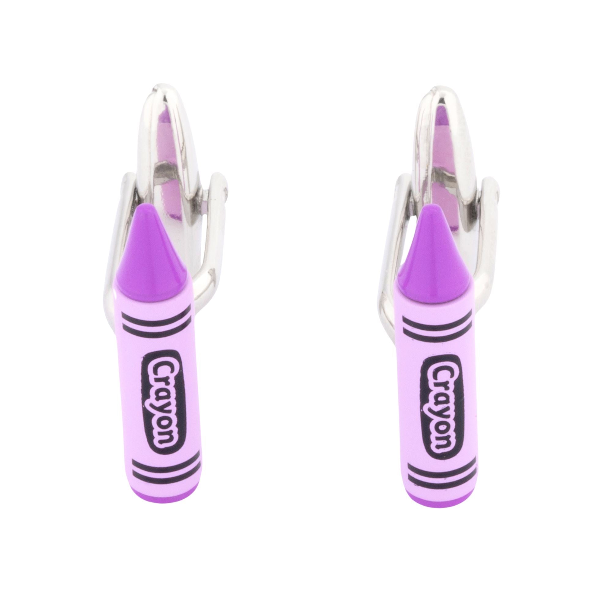 Purple Crayon Cufflinks Novelty Cufflinks Clinks Australia 