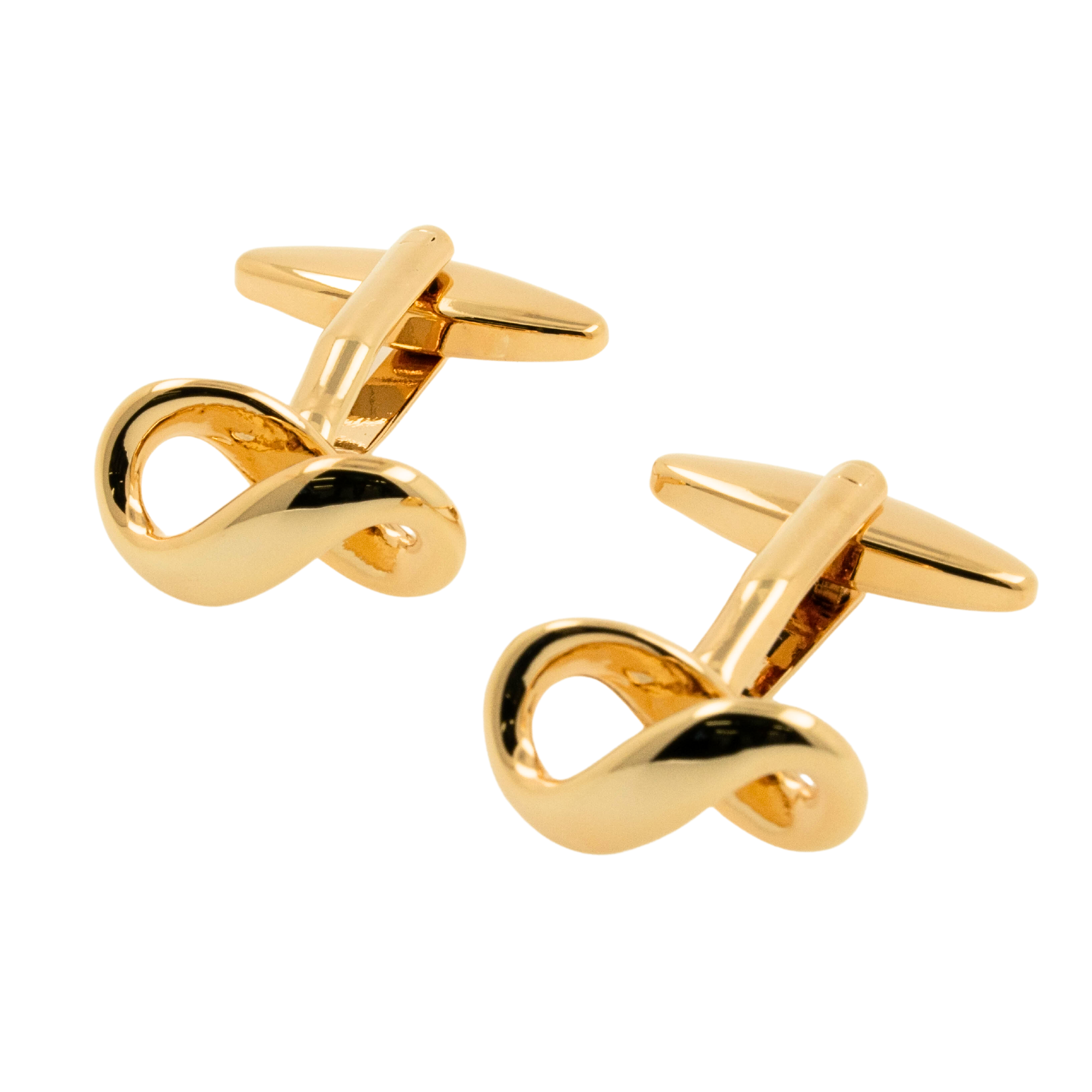 Gold Infinity Symbol Cufflinks