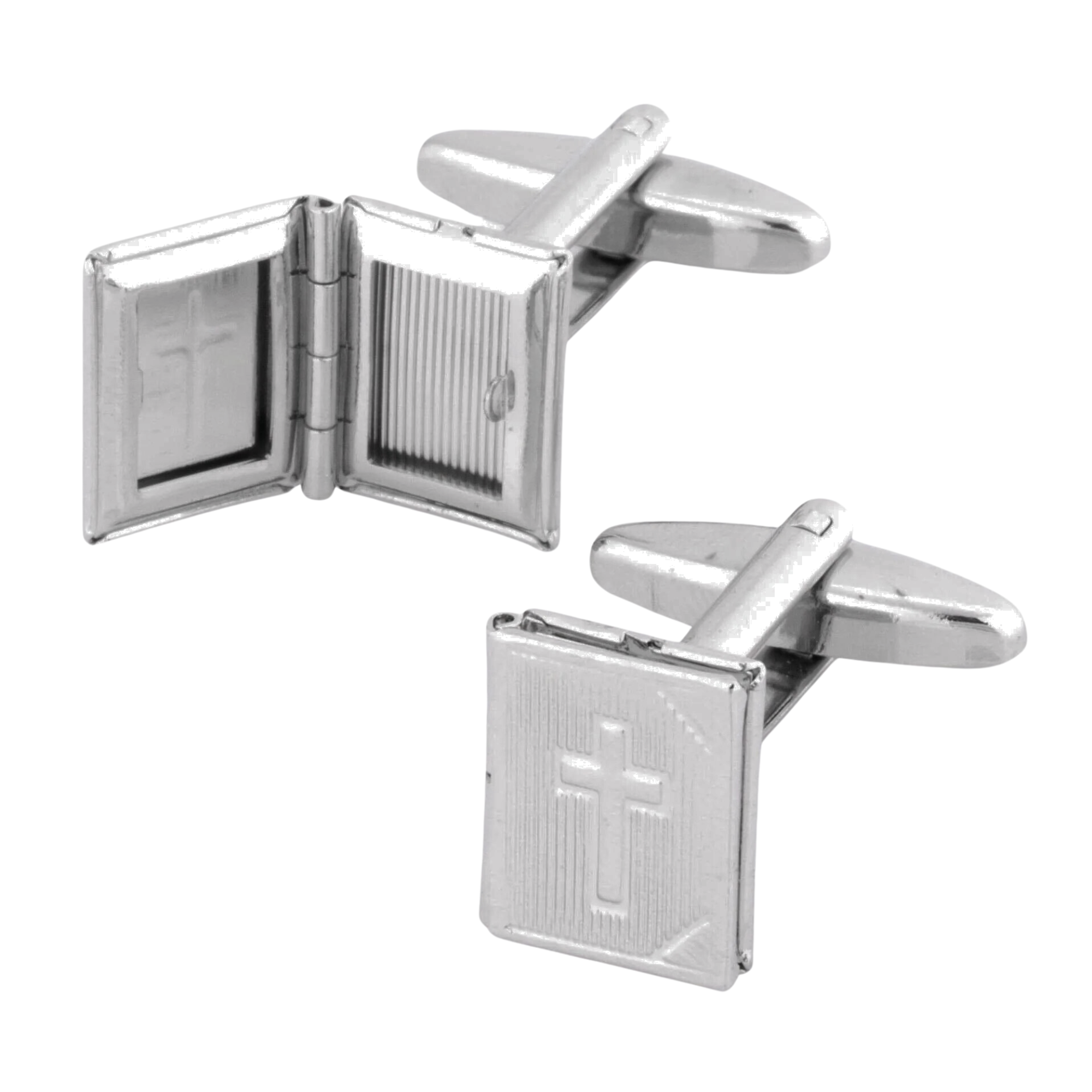 Opening Holy Bible Cufflinks