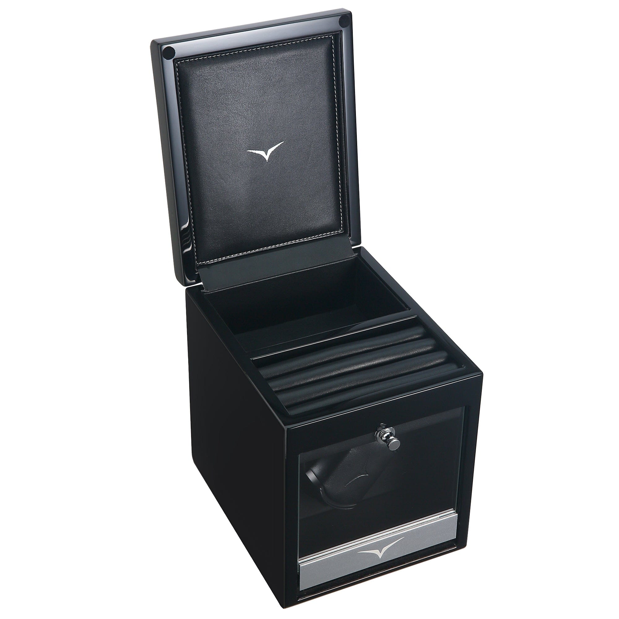 Vansolo Watch Winder for 1 Watch Watch Winder Boxes Clinks 