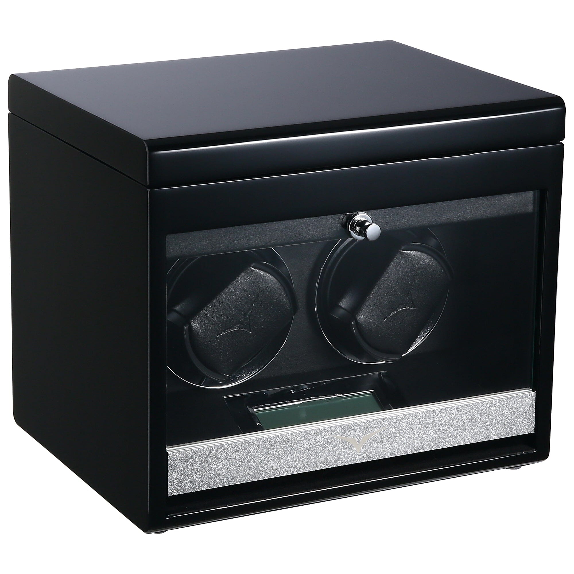 Vancouver Watch Winder for 2 Black Watch Winder Boxes Clinks 