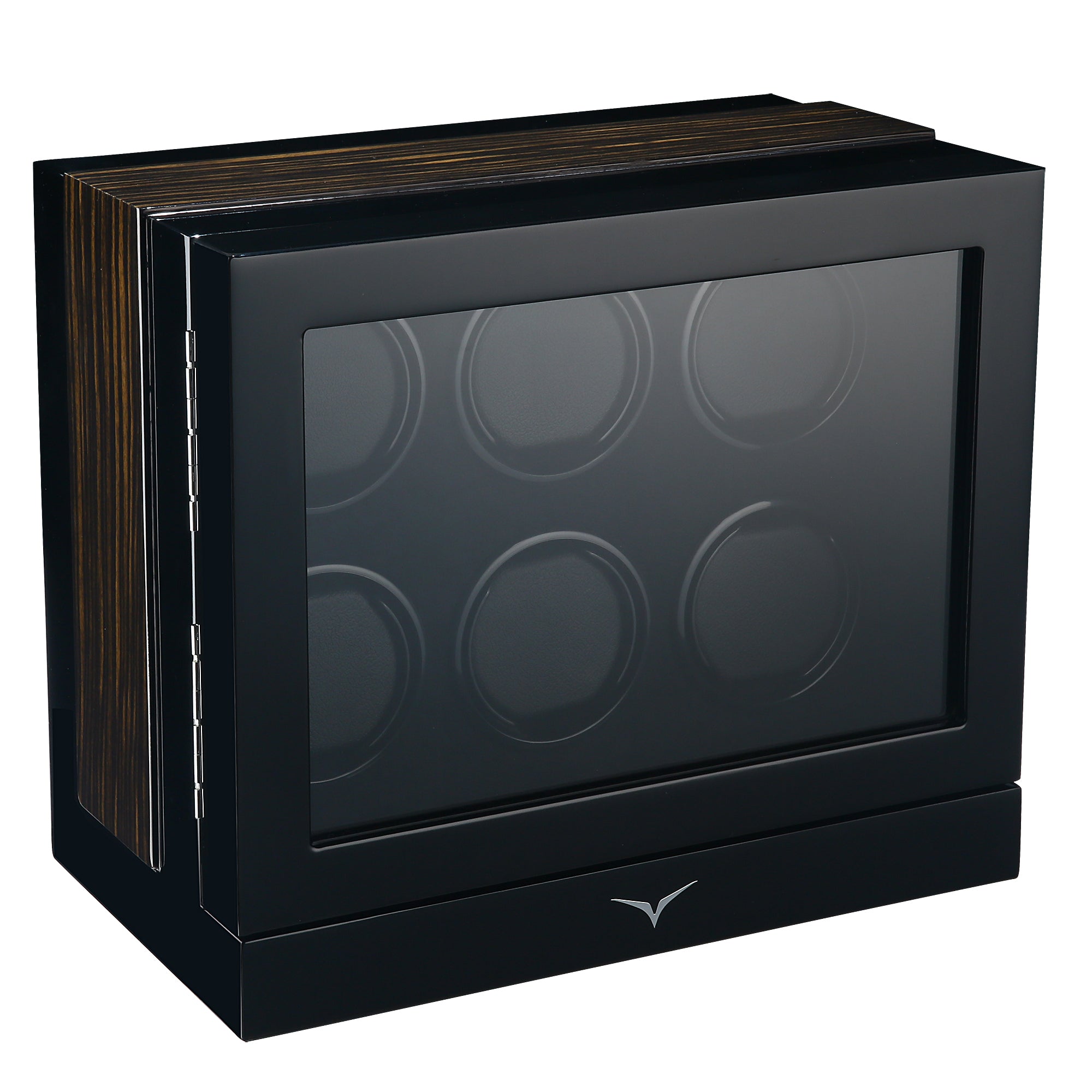 Sydney Watch Winder Box for 6 Watches in Black