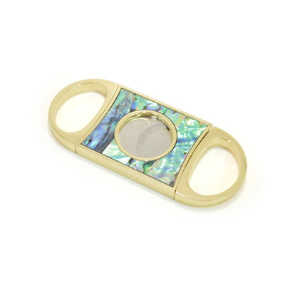 Gold and Shell Cigar Cutter