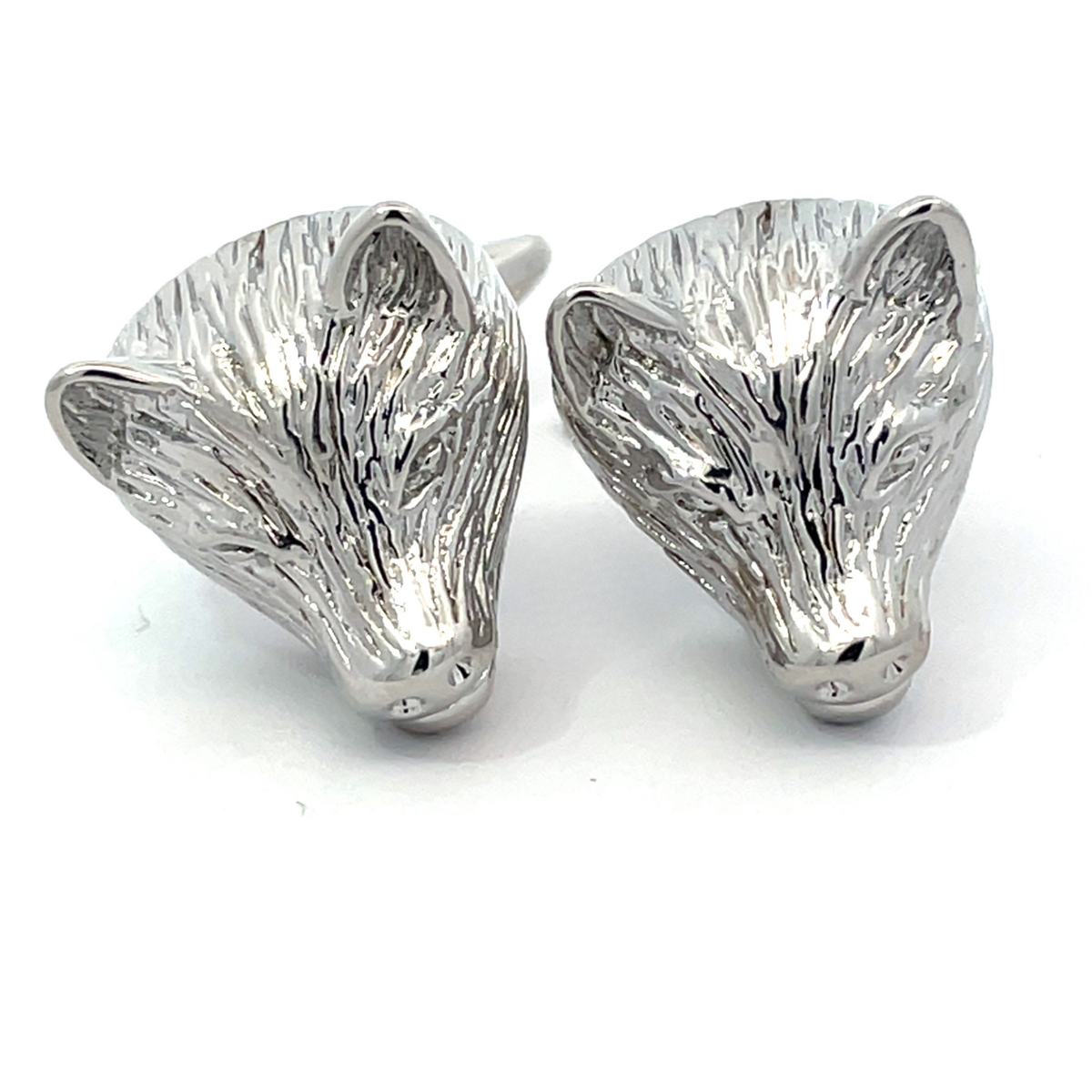 Boar Pig Head Cufflinks