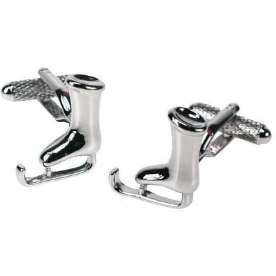 Ice Skating Boot Cufflinks