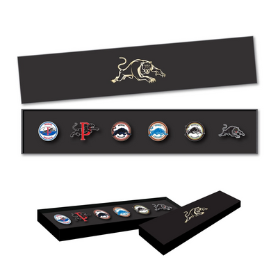Penrith Panthers Logo NRL Pin Set