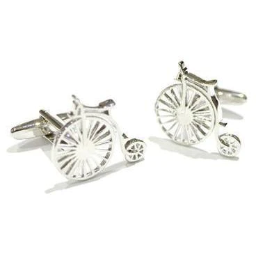 Penny Farthing Bicycle Cufflinks