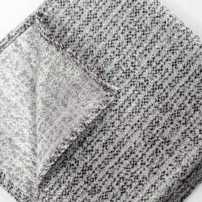 Silver Textured Pocket Square