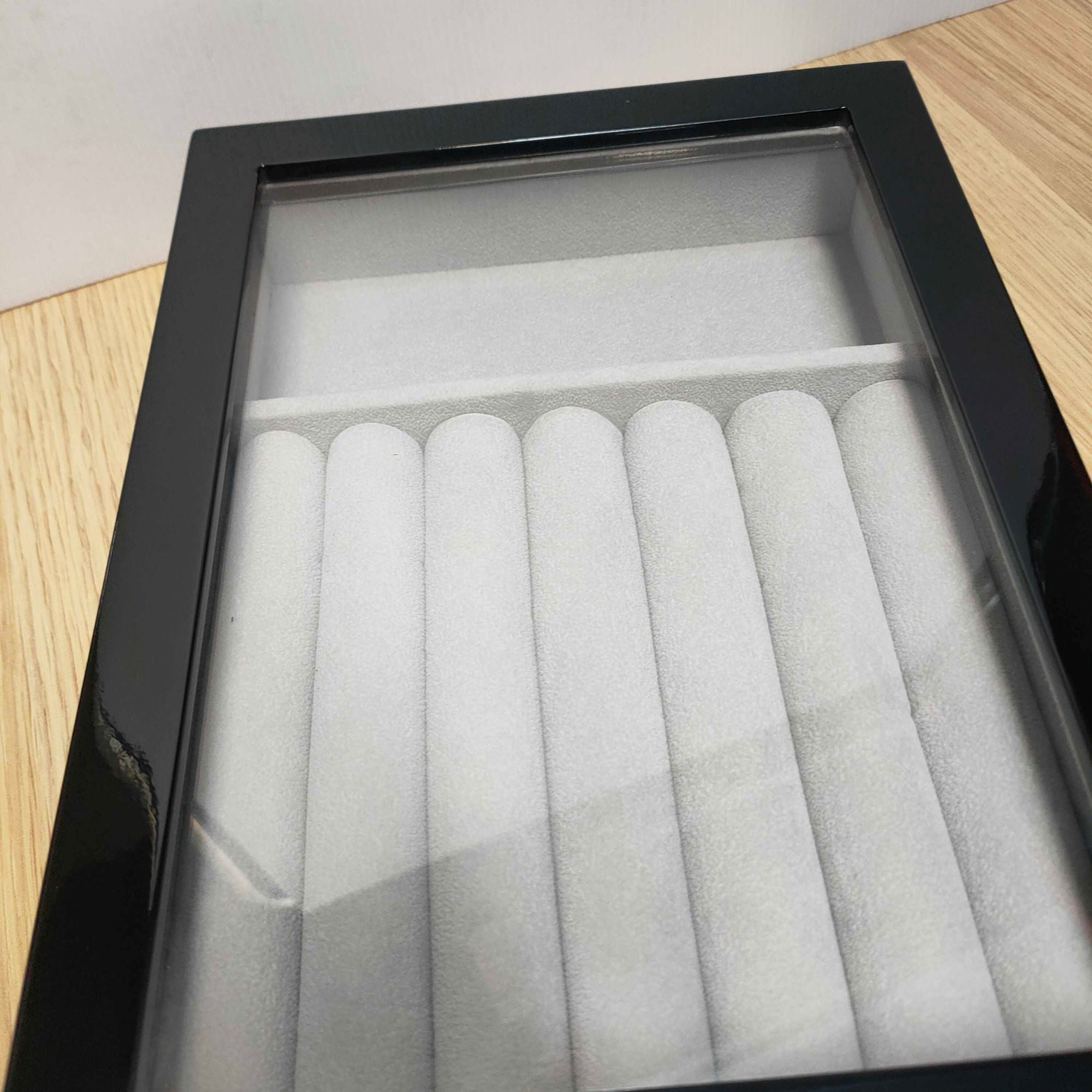 Seconds - Medium Cufflink and Valet Box Black Seconds Clinks Australia 