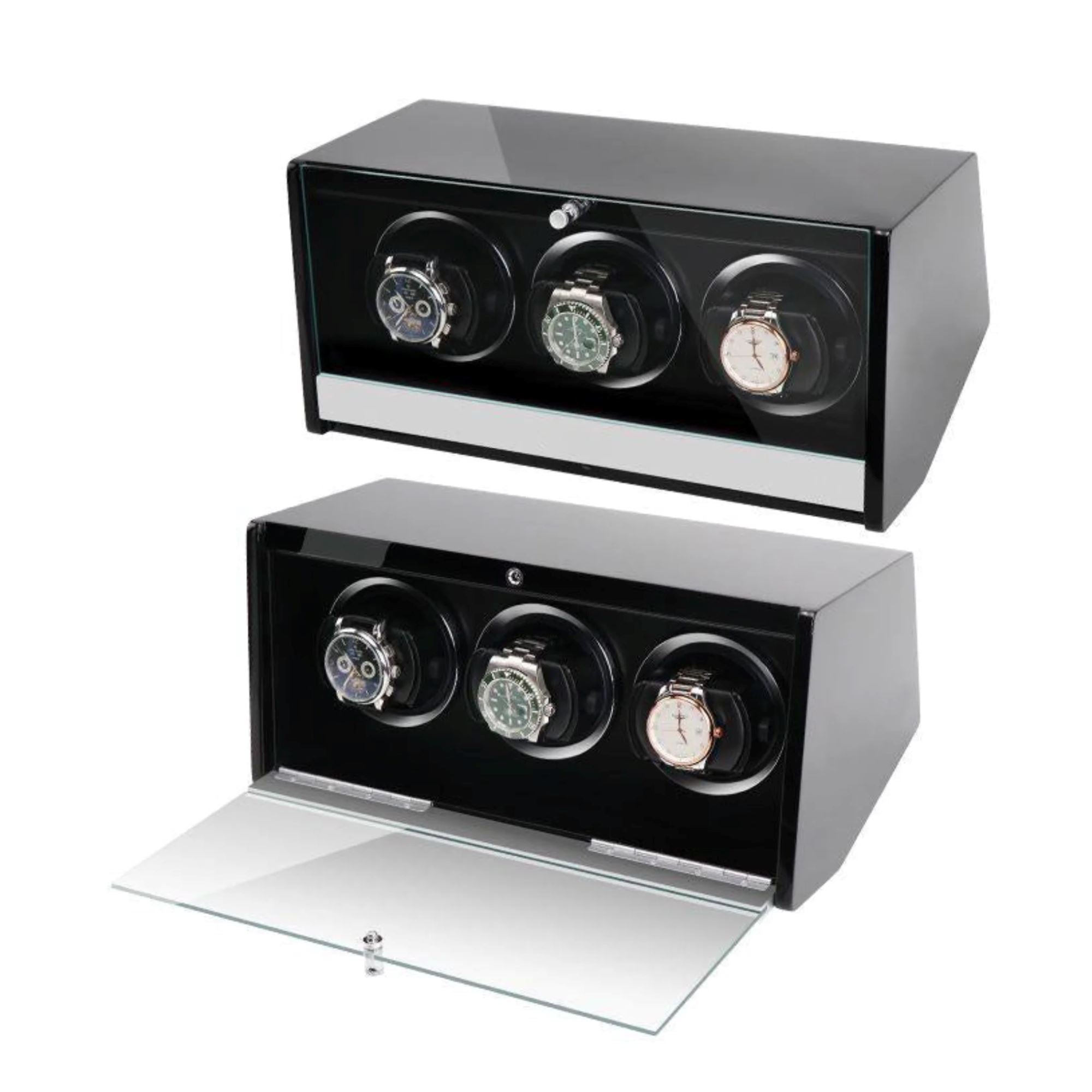 Seconds - Theodore Watch Winder for 3 Black Seconds Clinks 