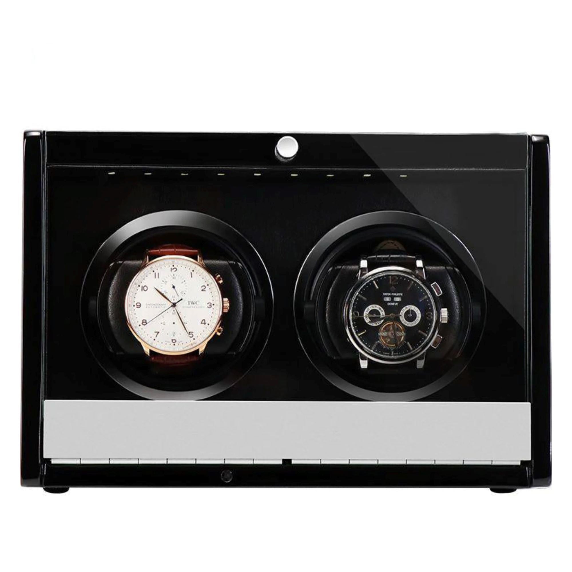 Seconds - Theodore Watch Winder for 2 Black Seconds Clinks 