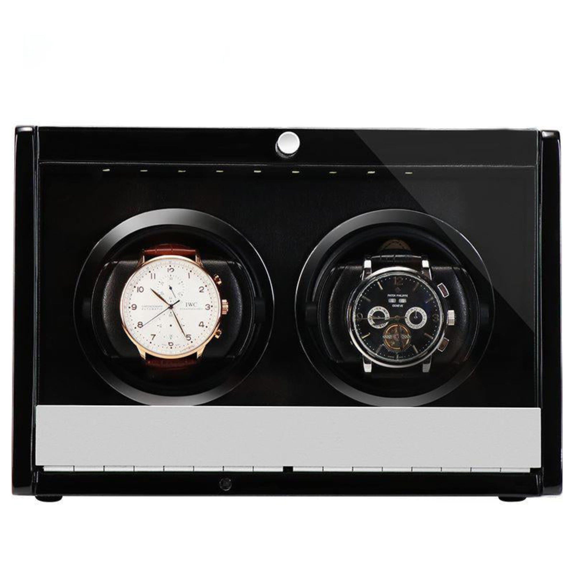 Seconds - Theodore Watch Winder for 2 Black (a) Seconds Clinks 