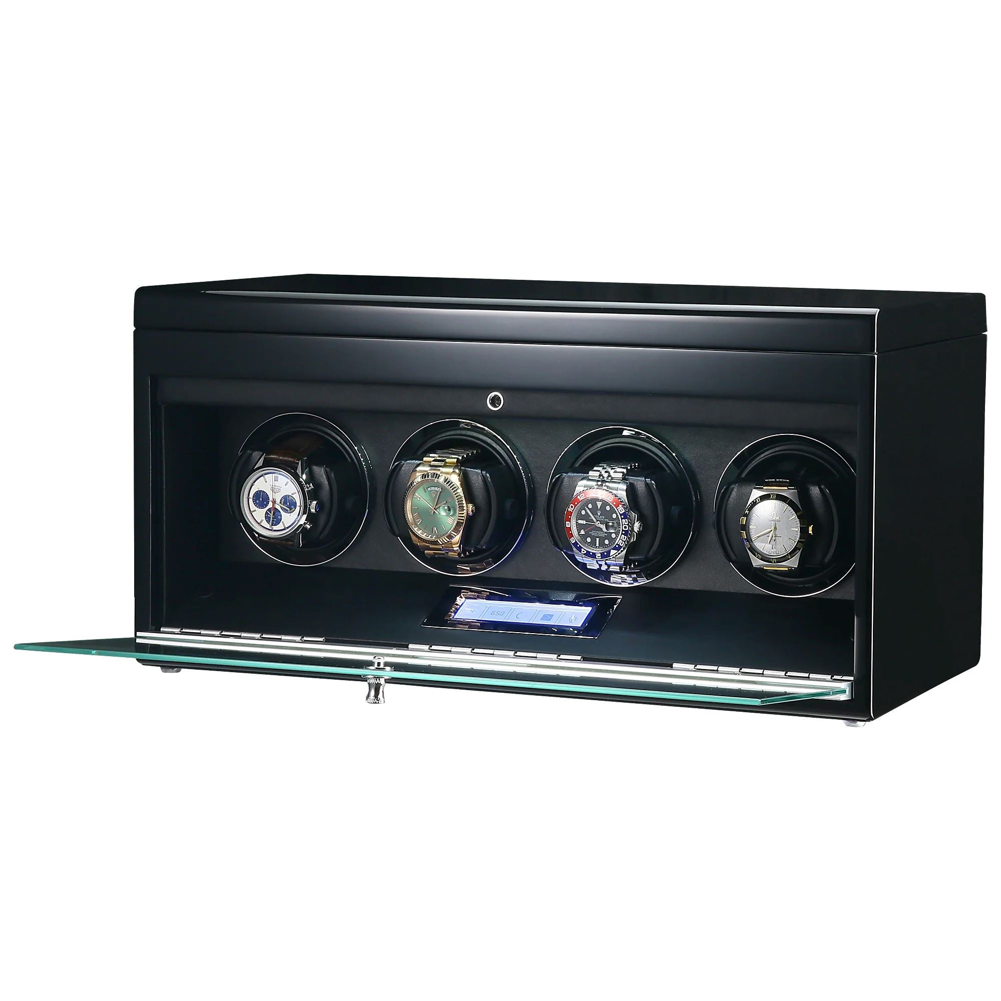Seconds - Vancouver Watch Winder for 4 Black Seconds Clinks 
