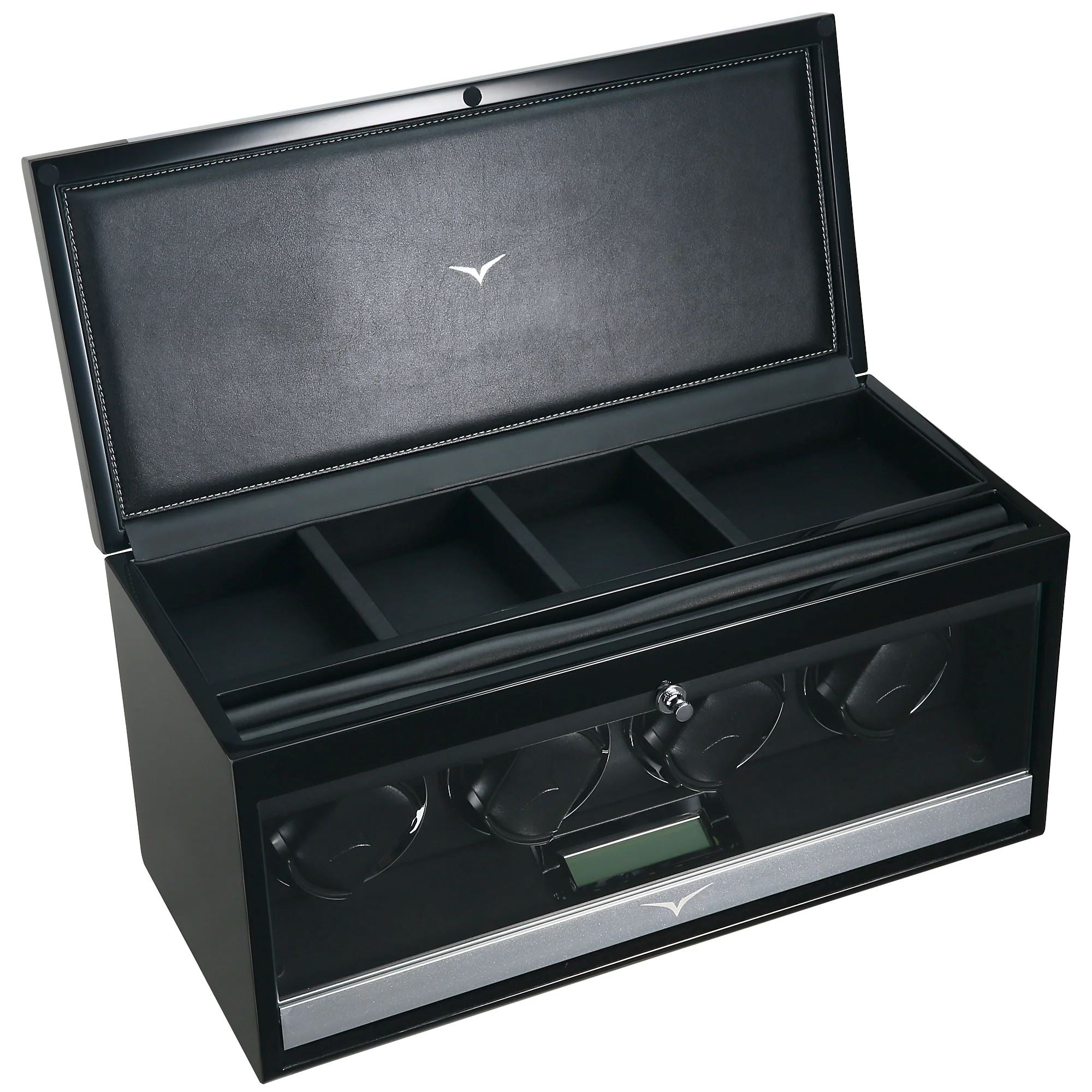 Seconds - Vancouver Watch Winder for 4 Black Seconds Clinks 