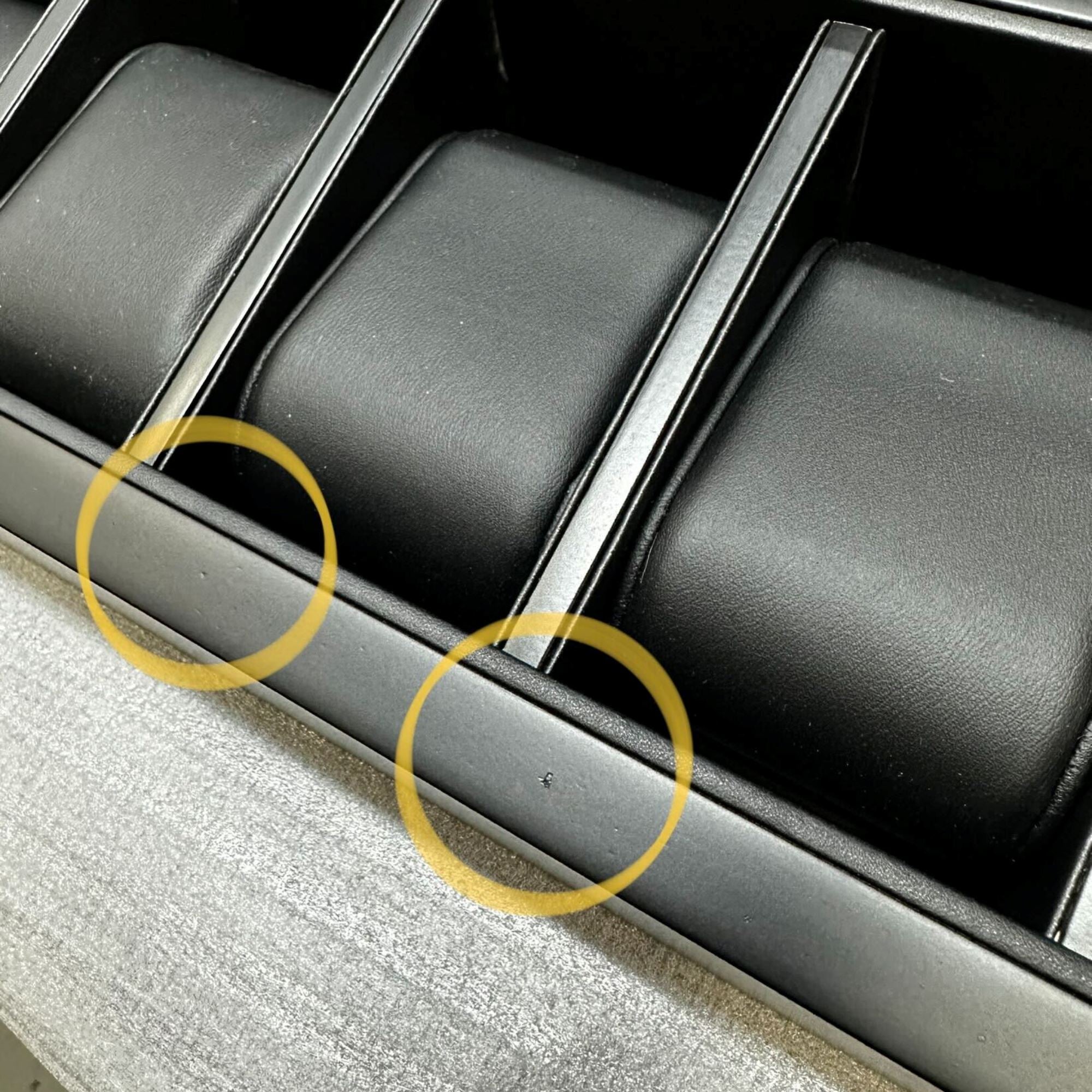 Seconds - 5 Slots Wooden Storage Watch Box (a) Seconds Clinks 