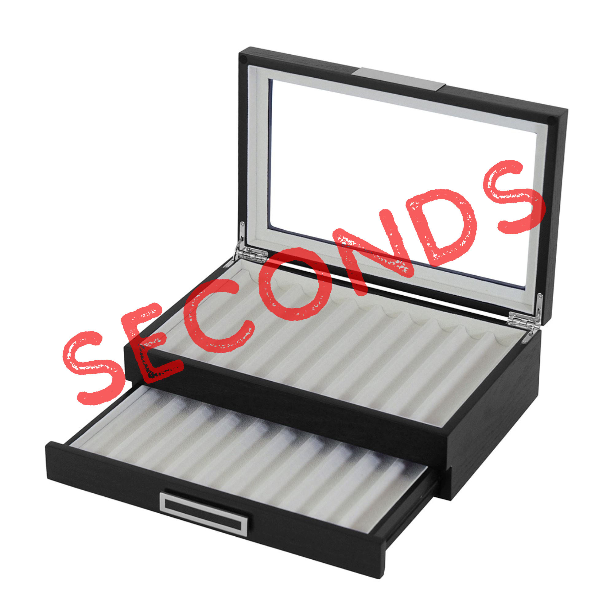 Seconds - 20 Slots Wooden Pen Box (b)