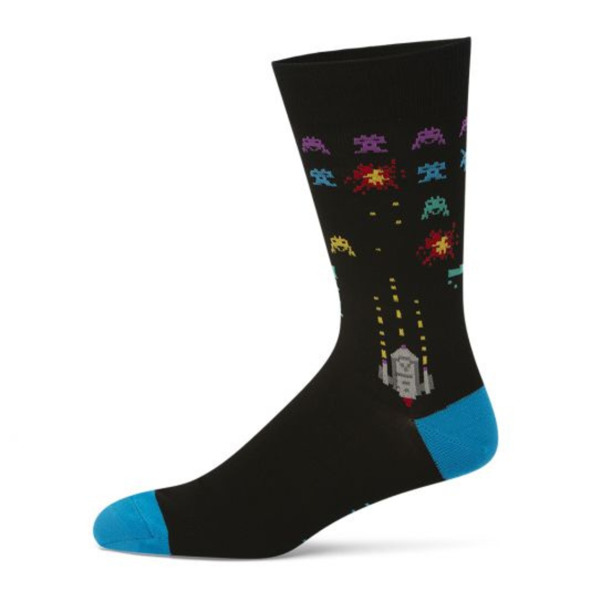Mens Galaxy Invaders Sock