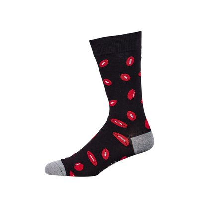 Mens Footy Bamboo Sock