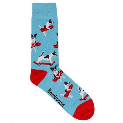 Mens Jack Russel Sock Card