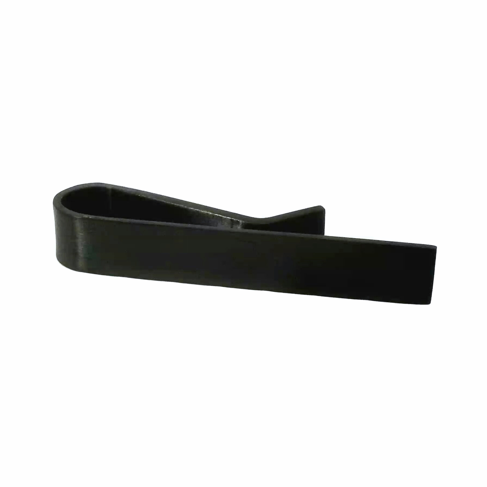 Small Brushed Black Tie Bar 40mm