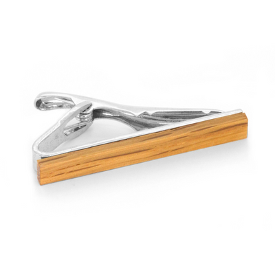 Light Wood Small Tie Clip