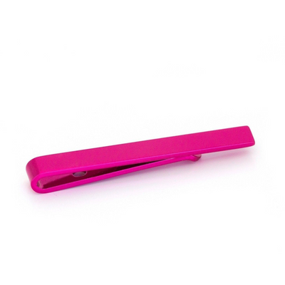 Pink Metallic Small Tie Bar