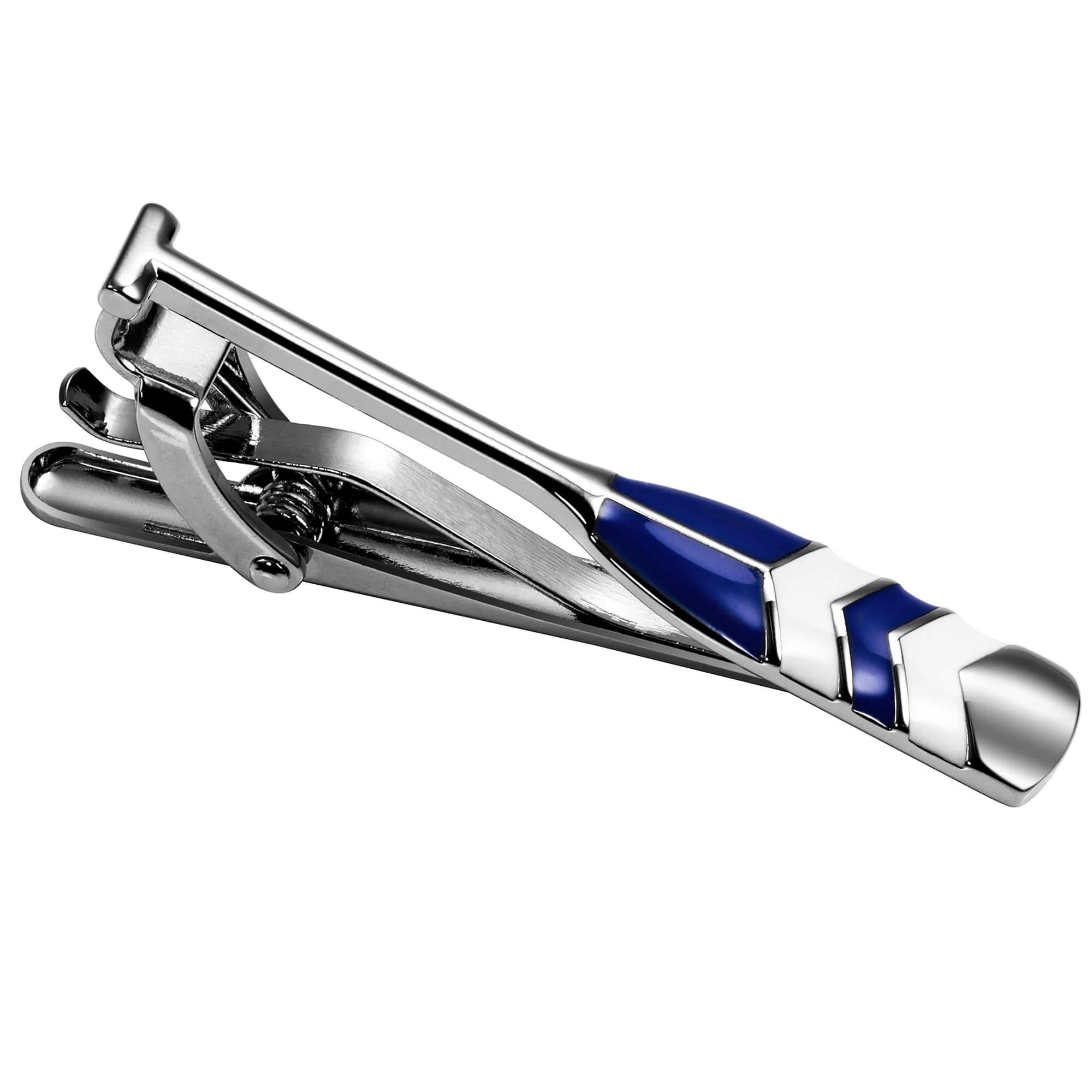 Paddle Oar Tie Clip in Silver