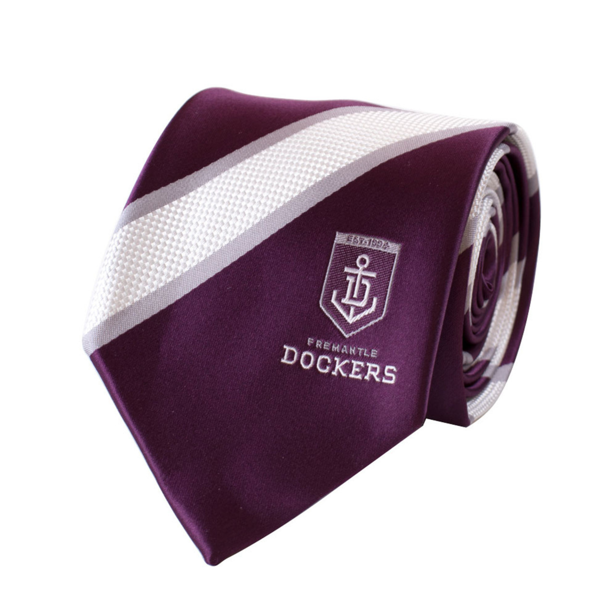 Fremantle AFL Microfibre Tie