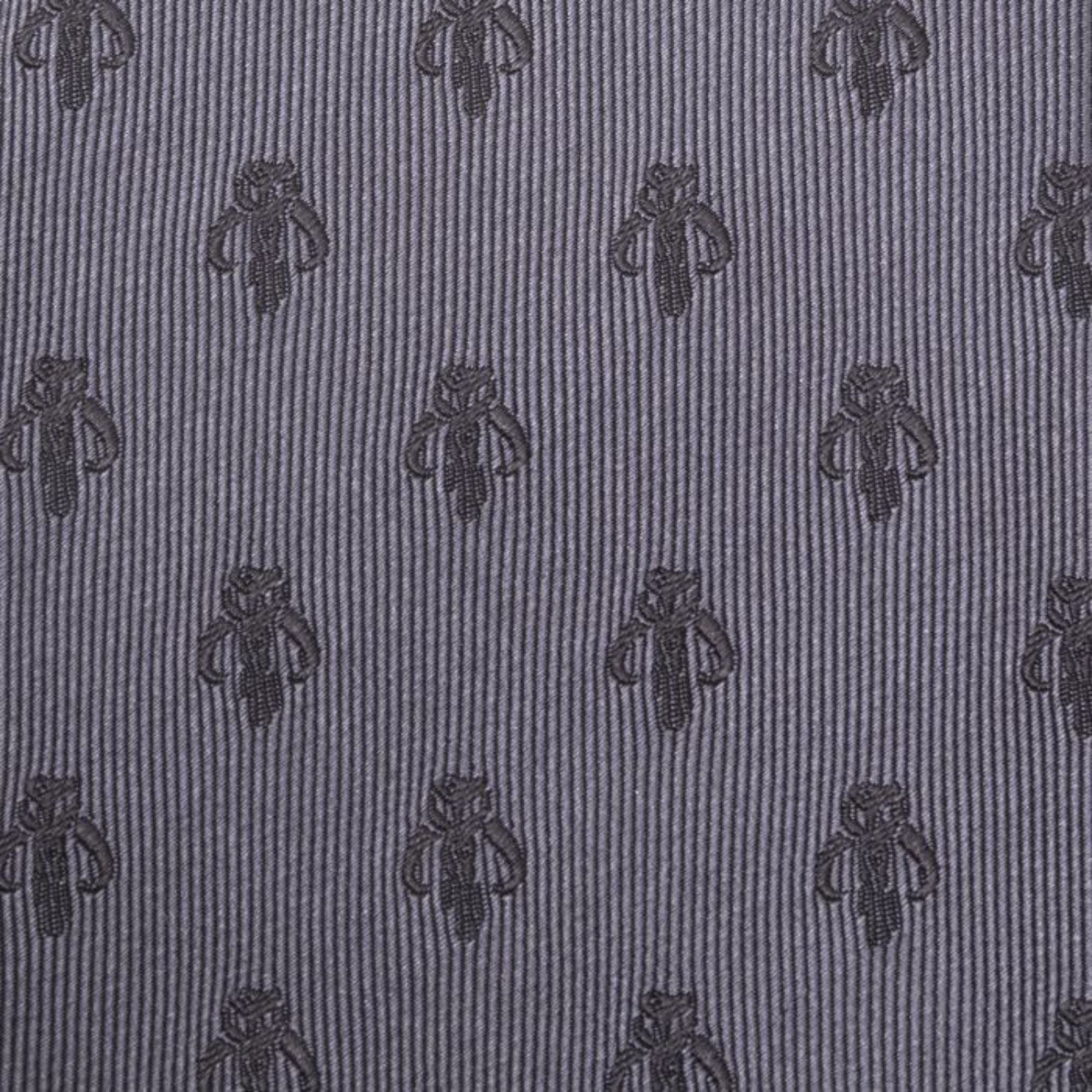 Mandalorian Star Wars Gray Silk Men's Tie Ties Star Wars 