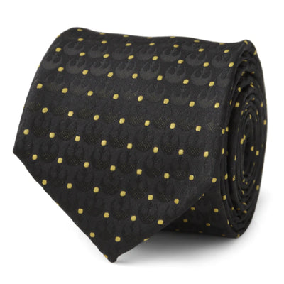 Star Wars Rebel Dot Charcoal Men's Tie