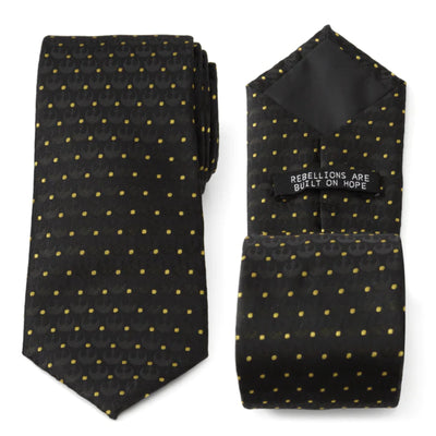 Star Wars Rebel Dot Charcoal Men's Tie