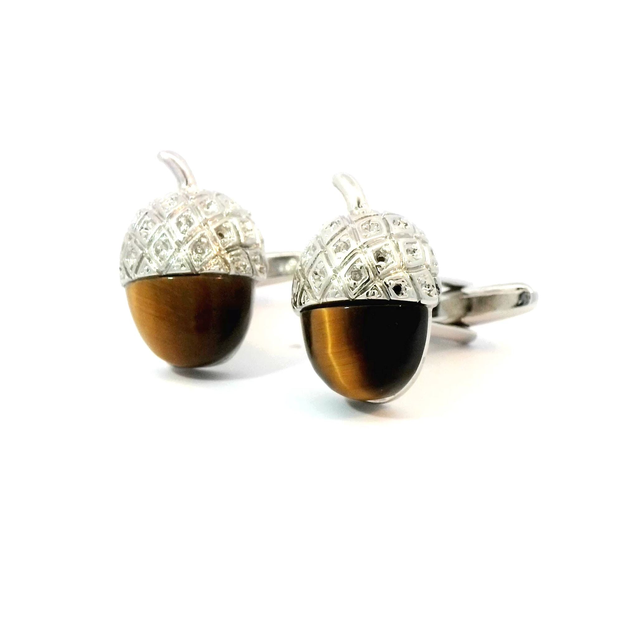 Acorn Oaknut Cufflinks Novelty Cufflinks Clinks Australia Acorn Cufflinks 