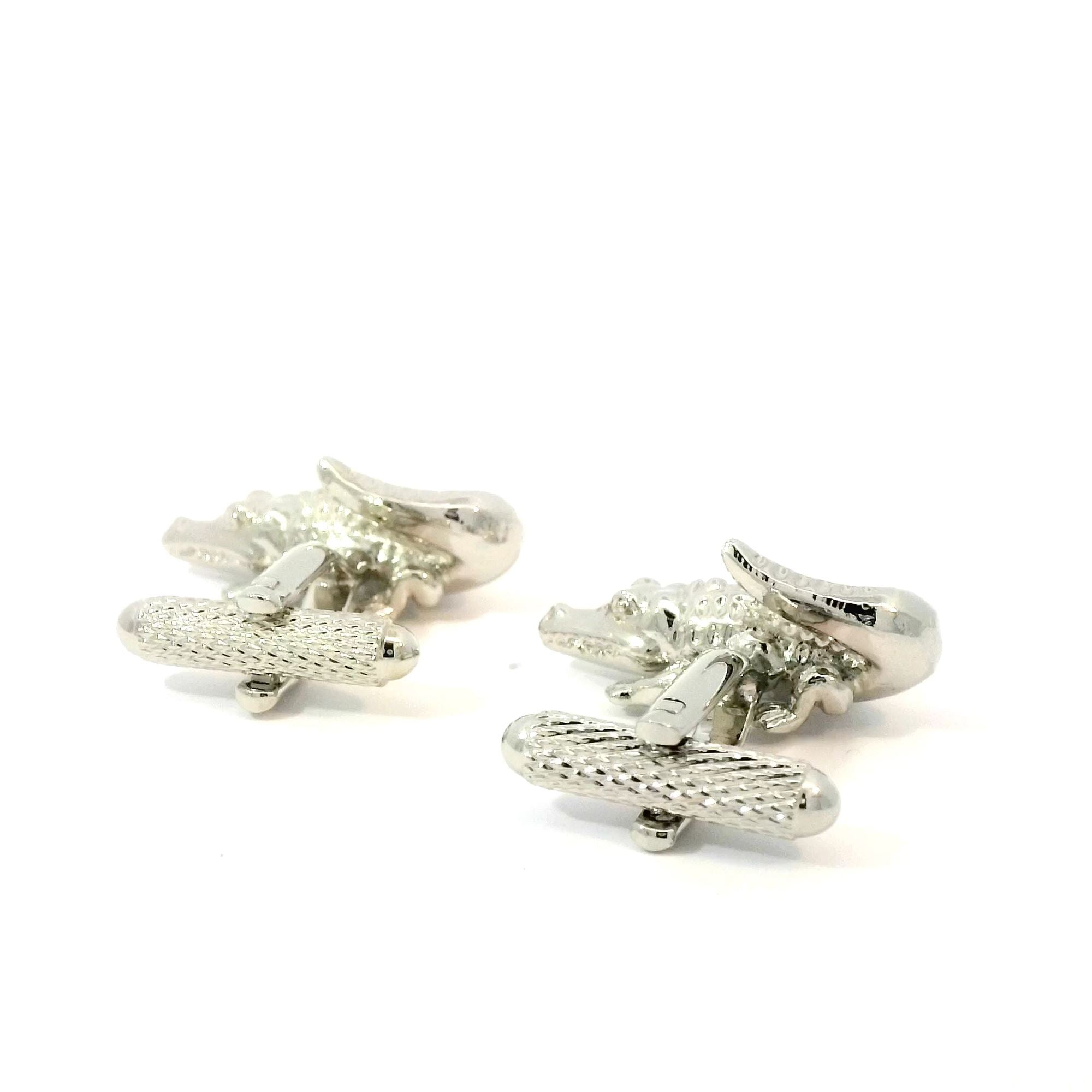 Alligator or Crocodile Cufflinks Novelty Cufflinks Clinks Australia 