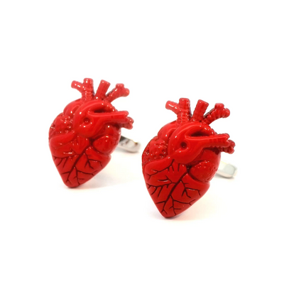 Anatomical Heart Cufflinks