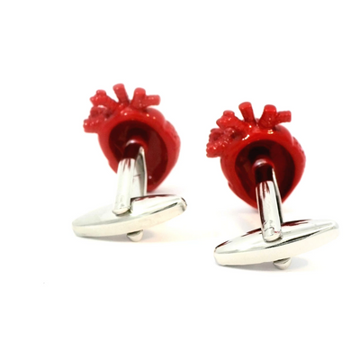 Anatomical Heart Cufflinks