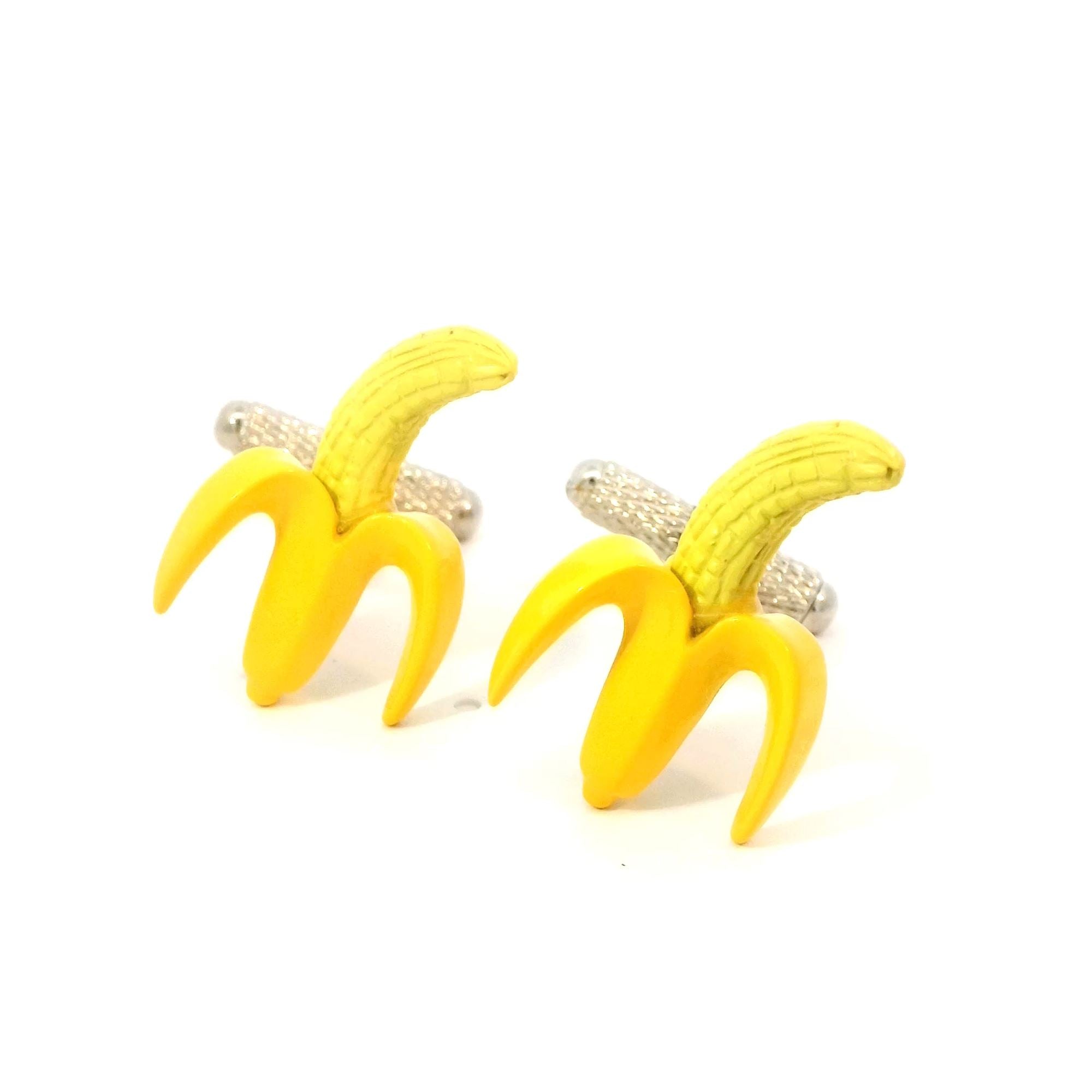 Banana Cufflinks Novelty Cufflinks Clinks Australia Banana Cufflinks 