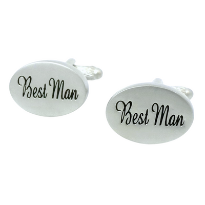 Best Man Script  Wedding Cufflinks