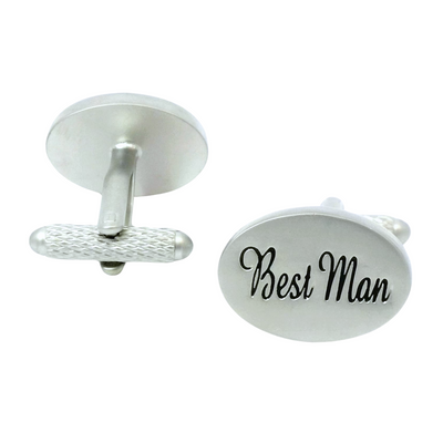 Best Man Script  Wedding Cufflinks