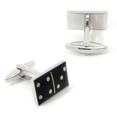 Black Dominoes Cufflinks