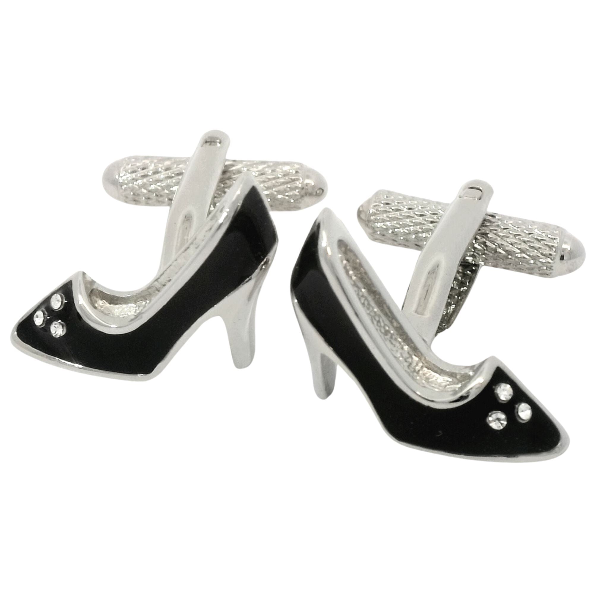 Black Shoe Cufflinks Novelty Cufflinks Clinks Australia 