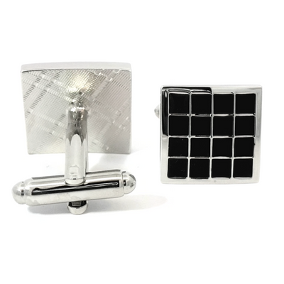 Black Squares Cufflinks